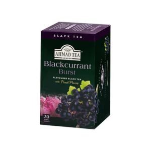 Ahmad Tea Blackcurrant Burst Tea 20 Foil Tea bags