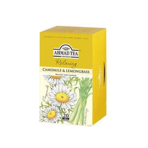 Ahmad Tea Camomile And Lemongrass 20 Tea Bags