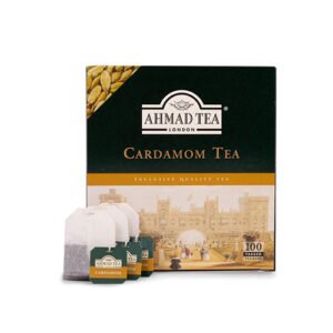 Ahmad Tea Cardamom Tea Bags 200g 100 Tagged Tea Bags