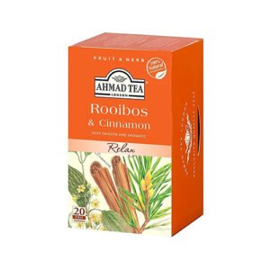 Ahmad Tea Rooibos and Cinnamon Infusion Tea 20 Foil Tea bags