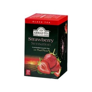 Ahmad Tea Strawberry Sensation Tea 20 Foil Tea bags