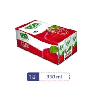 Al Rabie Apple Juice 330ml Pack 18 Pcs