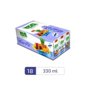 Al Rabie Multi Fruit with Vitamins Premium Nectar 330ml Pack 18 Pcs