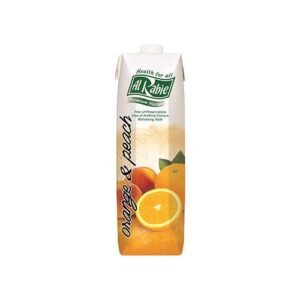 Al Rabie Orange and Peach 1 Ltr