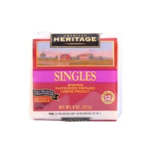 American Heritage Singles Swiss Cheese 227g