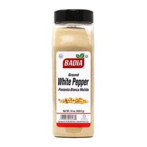 Badia Ground White Pepper 453g