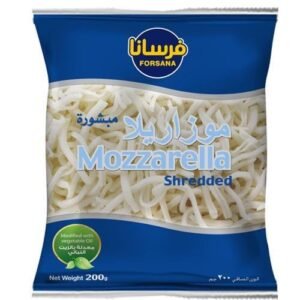 Forsana Shredded Mozzarella pack 200g