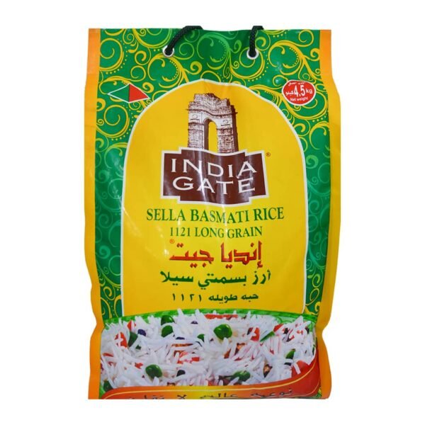 India Gate Sella Basmati Rice Long Grain 4.5Kg