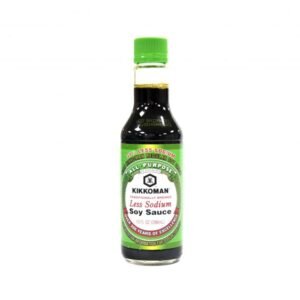 Kikkoman Soy Sauce Less Sodium 296ml