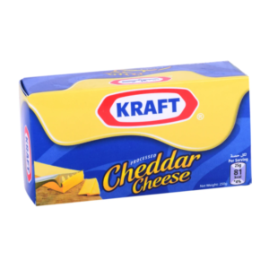 Kraft Cheddar Cheese Block 250g