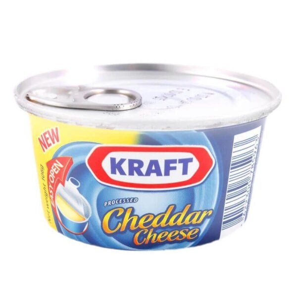 Kraft Processed Cheddar Cheese Can 106g