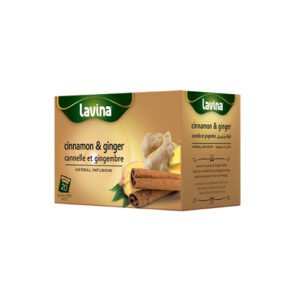 Lavina Herbal Infusion Cinnamon and Ginger 20 Bags