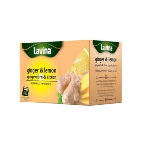 Lavina Herbal Infusion Ginger and Lemon 20 bags