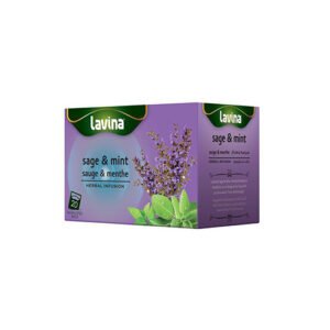 Lavina Herbal Infusion Sage and Mint 20 Bags