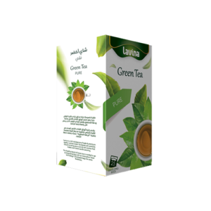 Lavina Pure Green Tea Natural Mint 25 Bag