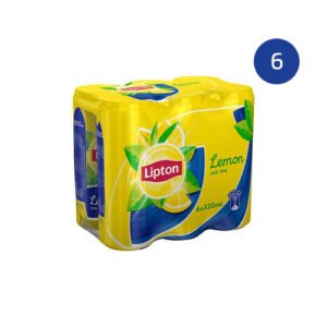 Lipton Lemon Iced Tea 240ml Pack 6 Pcs