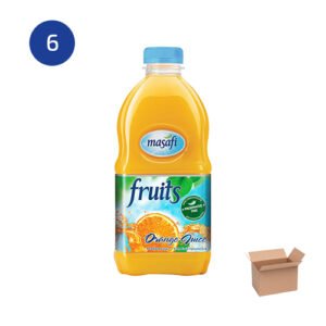 Masafi Orange Juice 1Ltr Pack 6 Pcs