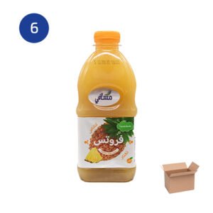 Masafi Pineapple Nectar 1L Pack 6 Pcs