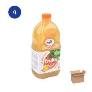 Masafi Pineapple Nectar 2L Pack 4 Pcs