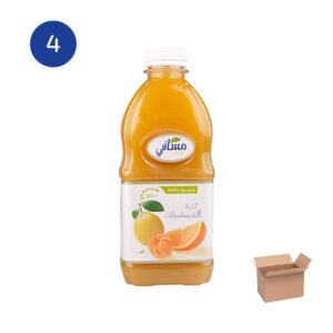 Masafi Zesty Citrus Juice 2L Pack 4 Pcs