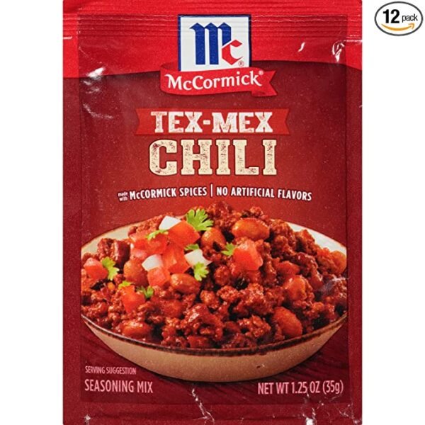 McCormick Tex-Mex Chili Seasoning Mix 1.25oz