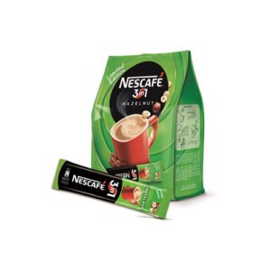 Nescafe 3 in 1 Hazelnut  17g Coffee Mix Sachet 20 Sticks