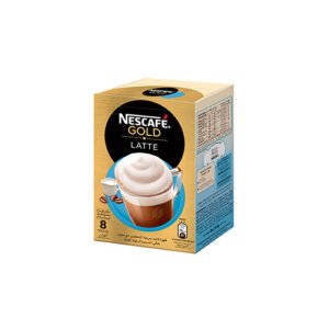 Nescafe Gold Latte Instant Foaming 19.5g Coffee Mix Pack 8 Sticks