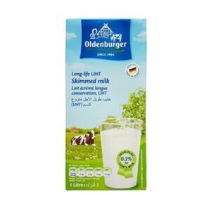 Oldenburger UHT Skimmed Milk Liquid 1 Liter