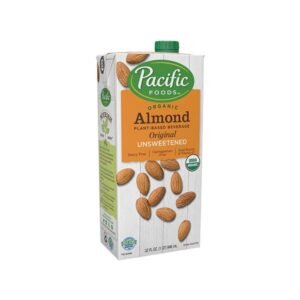 Pacific Foods Organic Unsweetened Almond Original 946ml