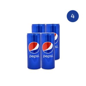 Pepsi can 250ml Pack 4 Pcs