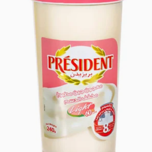 President Lite Cheese 240g