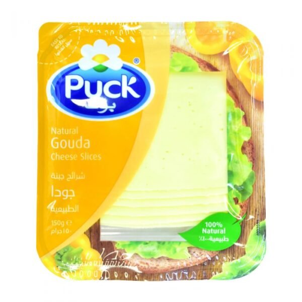 Puck Natural Gouda Cheese Slice 150g