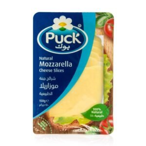 Puck Natural Mozzarella Cheese Slices 150g