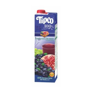 Tipco Pomegranate and Blueberry and Grape Juice 1Ltr