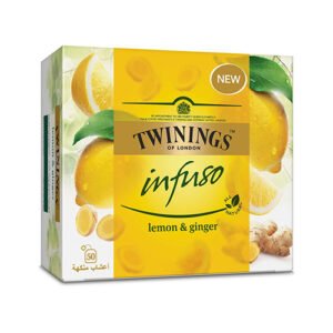 Twinings Infuso Lemon and Ginger Tea 50 Bags