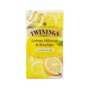 Twinings Lemon Hibiscus Rosehip Tea 25 Bags