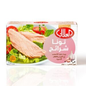 Al Alali Tuna Slices Garlic and Lemon In Sunflower Oil 100g