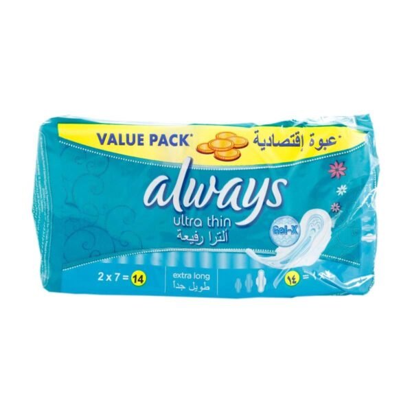 Always Ultra Pads Super With Wings 14 Pieces