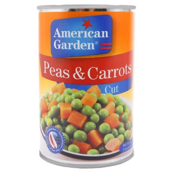 American Garden Cut Peas and Carrots 425g