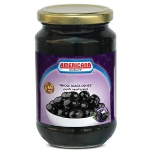 Americana Black Olive Whole 320g