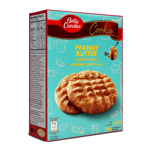 Betty Crocker Peanut Butter Cookie Mix 496g