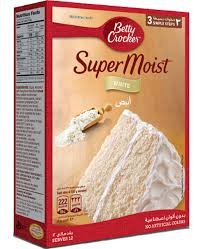 Betty Crocker cake mix white 500g