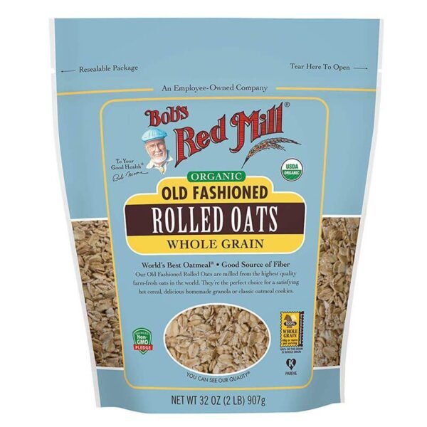 Bob's Red Mill Organic Old Fashioned Rolled Oats 907g