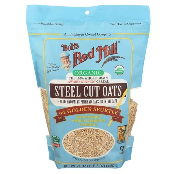 Bob's Red Mill Organic Steel Cut Oats 680g