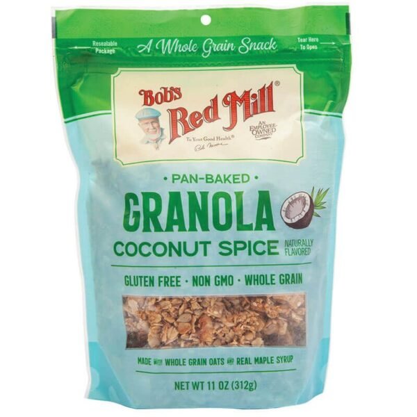 Bob's Red Mill Pan Baked Granola Coconut Spice 312g