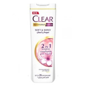 Clear Soft and Shiny Anti Dandruff 2 In1 Shampoo 360ml