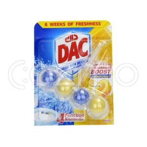 DAC Power Active Lemon Toilet Rim Block 50g