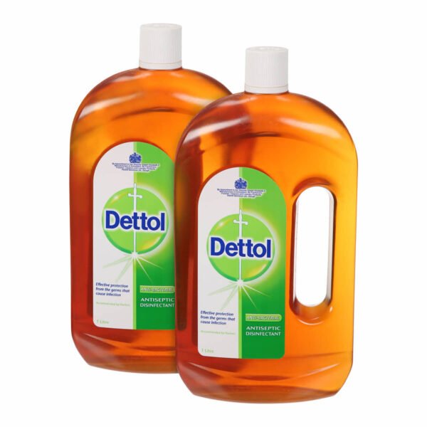 Dettol Antiseptic Liquid 2 Pieces 1Liter