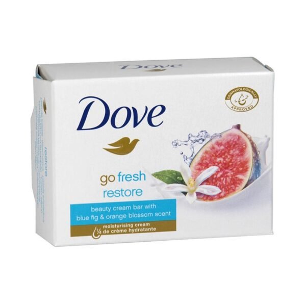 Dove Beauty Cream Bar with Blue Fig and Orange Blossom Scent 135g