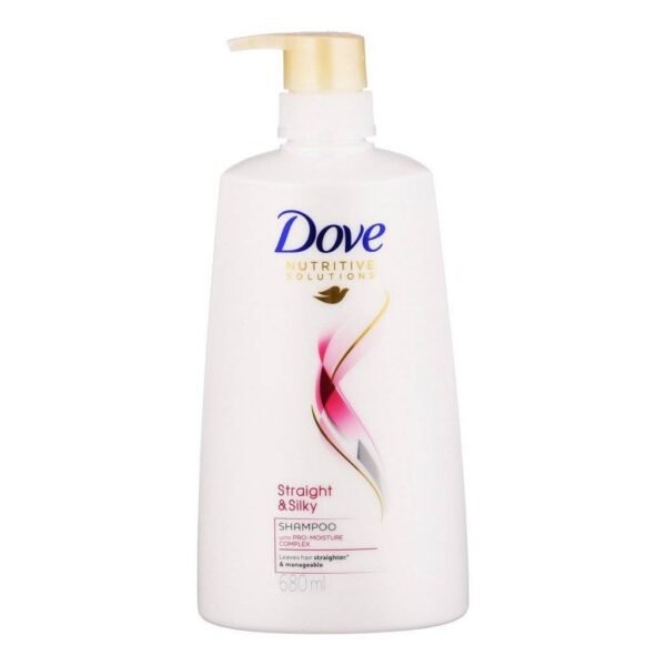 Dove Straight and Silky Shampoo 680ml